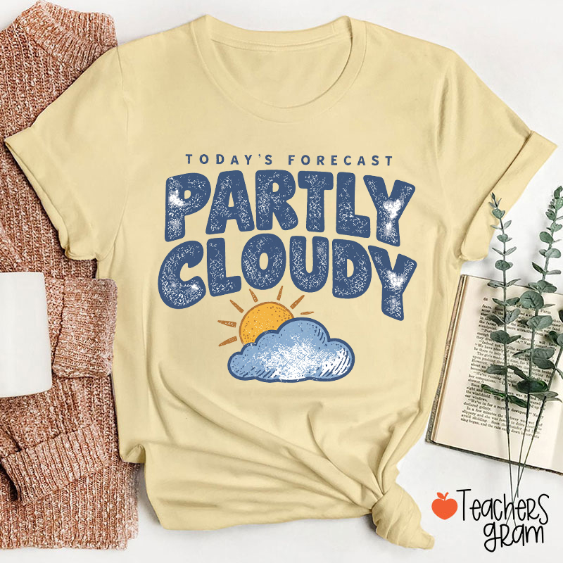 Personalized Fun Weather Report Crew Teacher T-Shirt