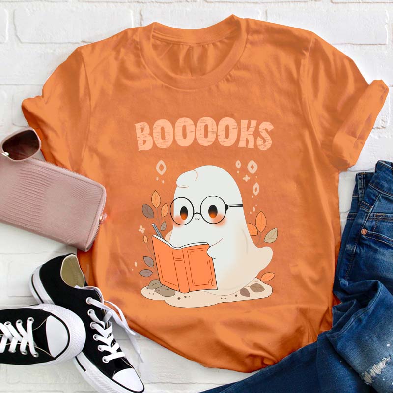 Booooks Teacher T-Shirt