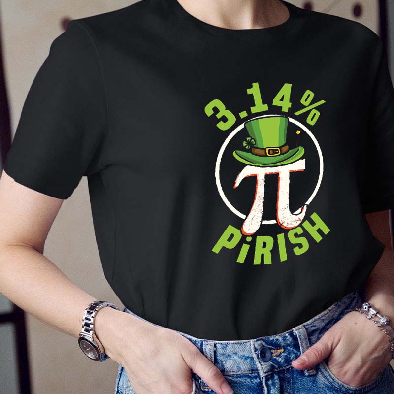 3.14 Percent Pirish Teacher T-Shirt