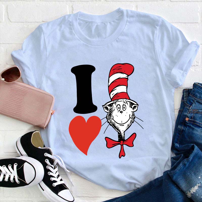 I Love You Teacher T-Shirt