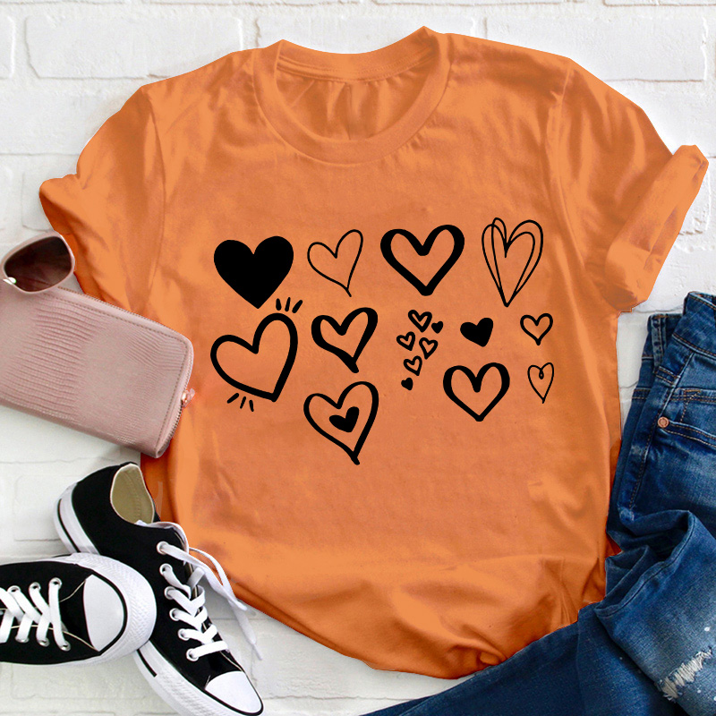 Full Of Love Teacher T-Shirt