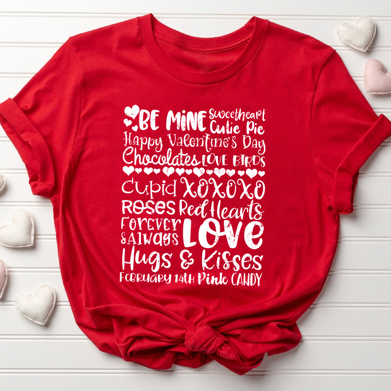 Happy Valentines Day Be Mine Teacher T-Shirt
