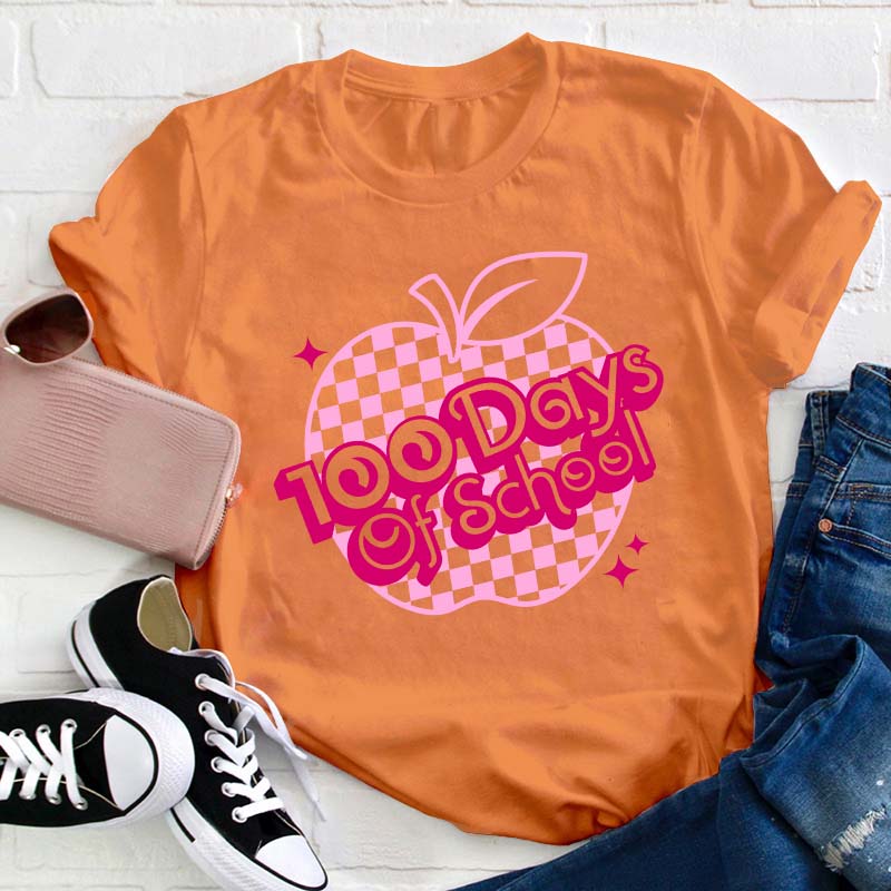 100 Days Of School Teacher T-Shirt