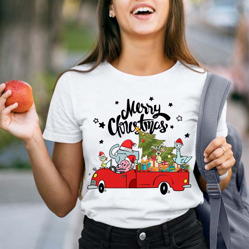 Merry Christmas Have A Nice Christmas Teacher T-Shirt