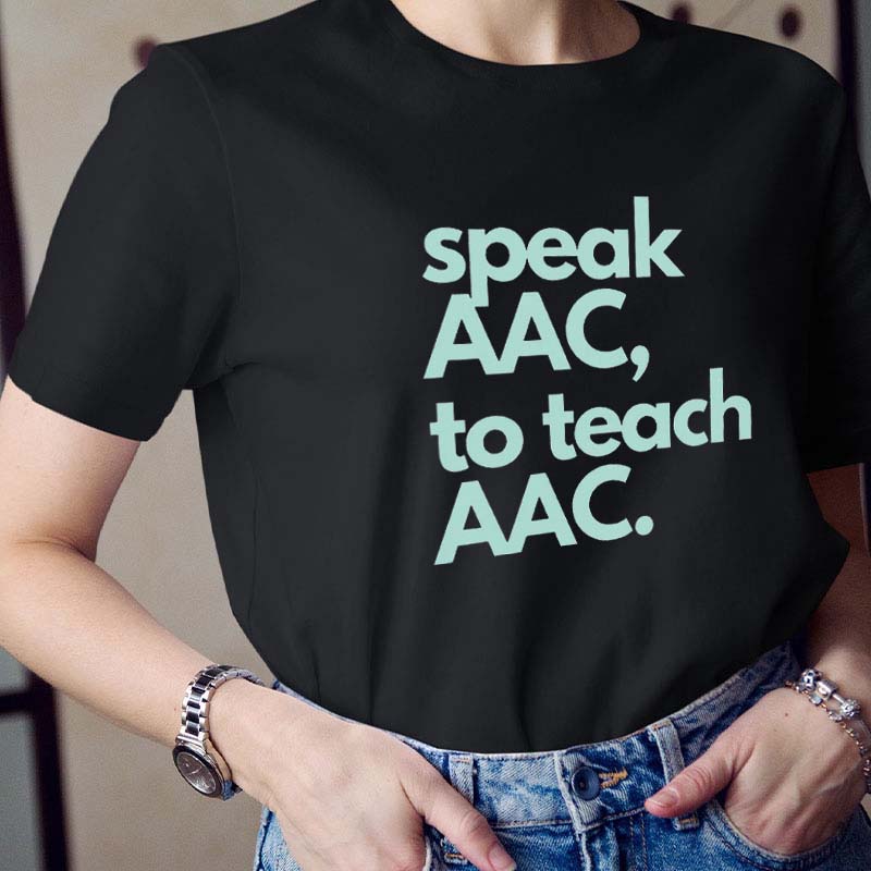 Speak ACC To Teach ACC Teacher T-Shirt