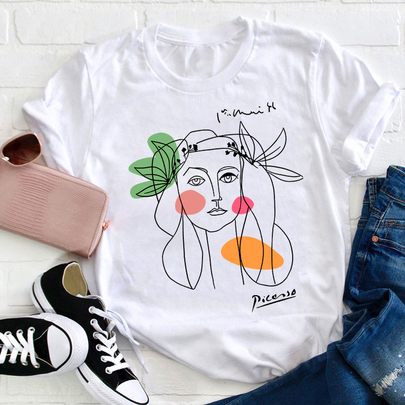 War And Peace Art Teacher T-Shirt