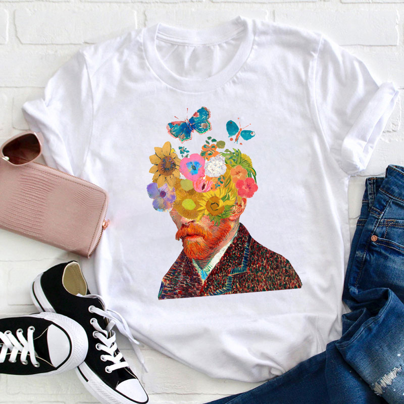 Minds Blooming Art Teacher T-Shirt