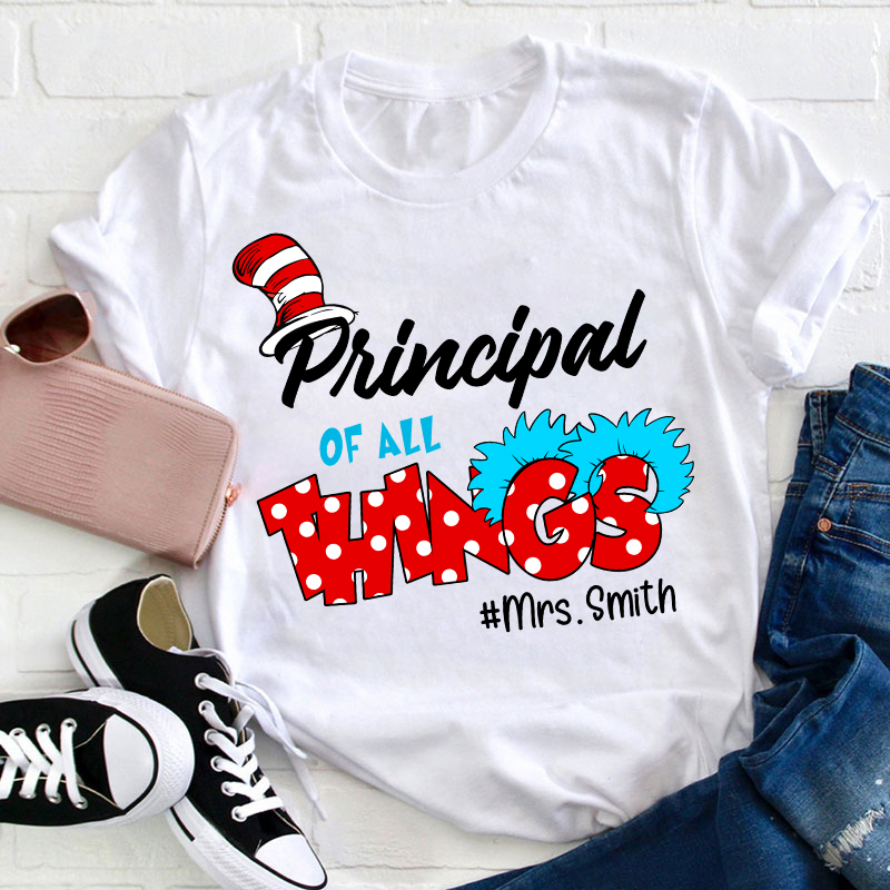 Personalized Teacher Of All Things Teacher T-Shirt
