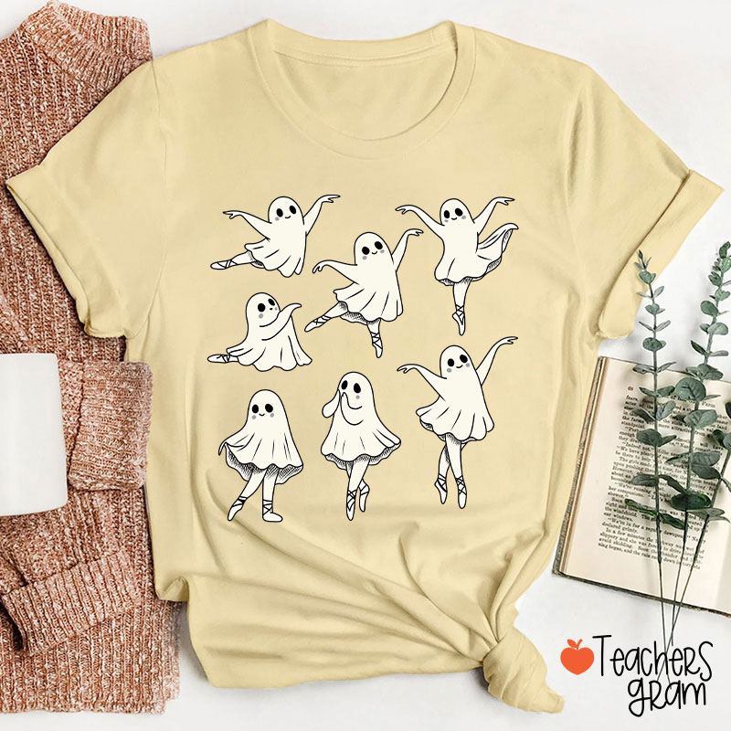 Dancing Ghost Teacher T-Shirt