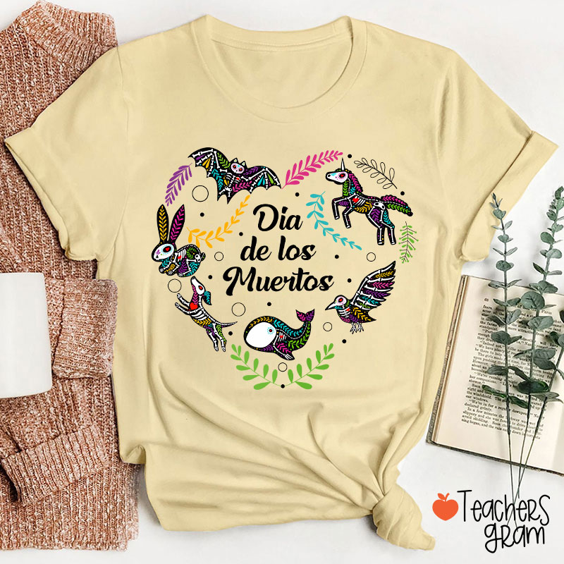 Dia De Los Muertos Spanish Teacher T-Shirt
