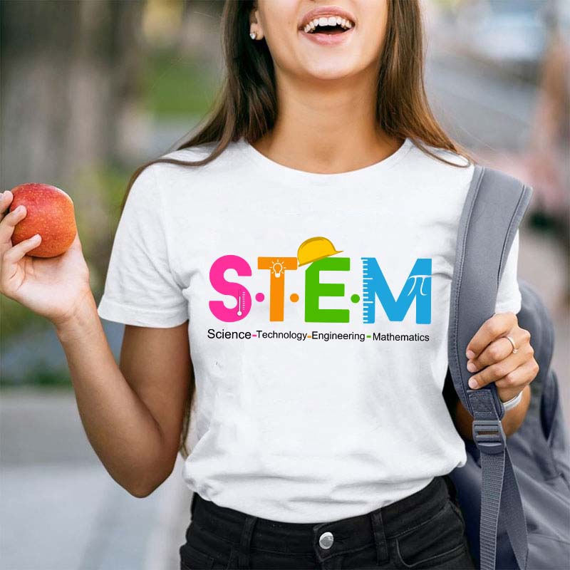 Science Technology Engineering Mathematics Teacher T-Shirt