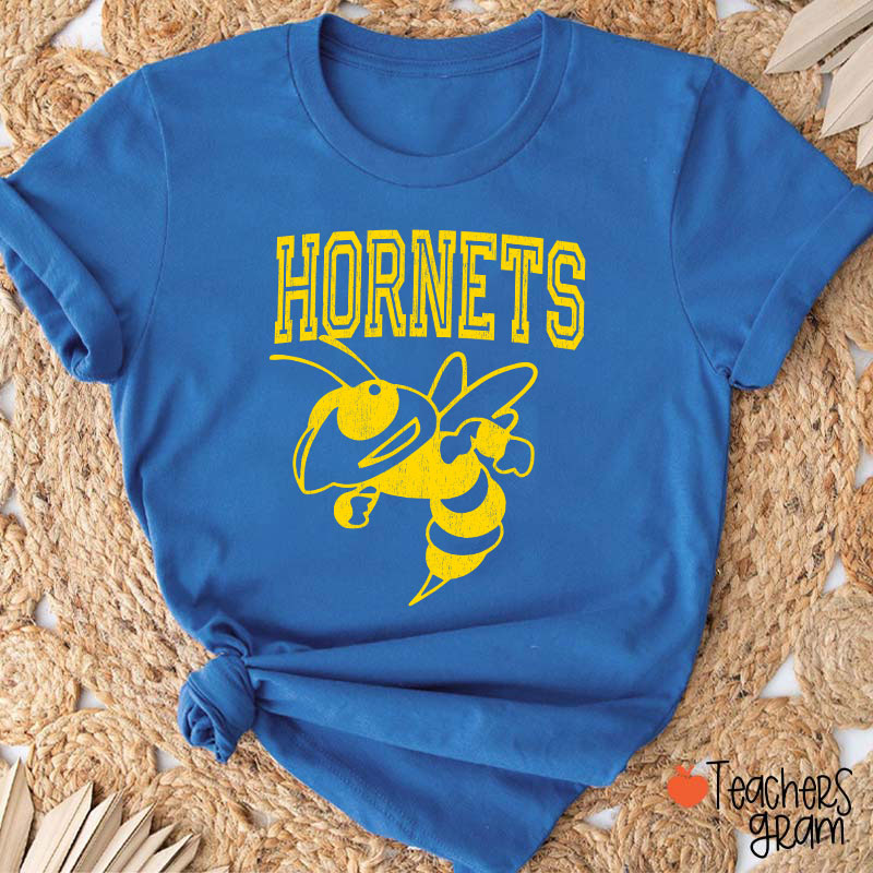 Personalized Mascot Comfort Colors School Spirit Teacher T-Shirt
