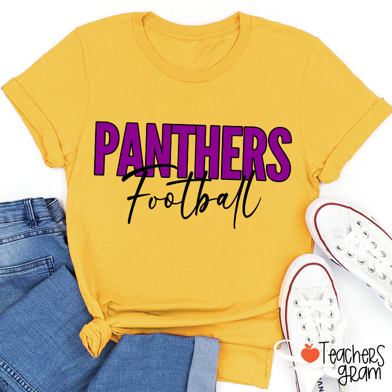 Personalized Mascot Cheer For Them Game Day Teacher T-Shirt