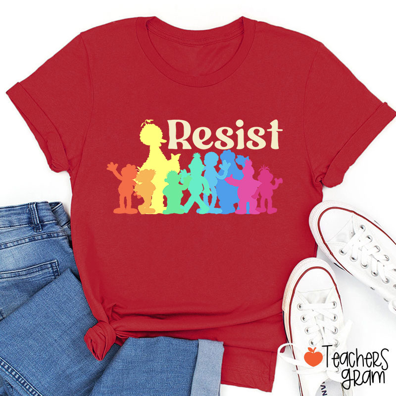 Resist Equal Rights Teacher T-Shirt
