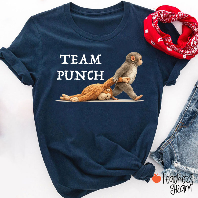Team Punch Comfort Colors Teacher T-Shirt