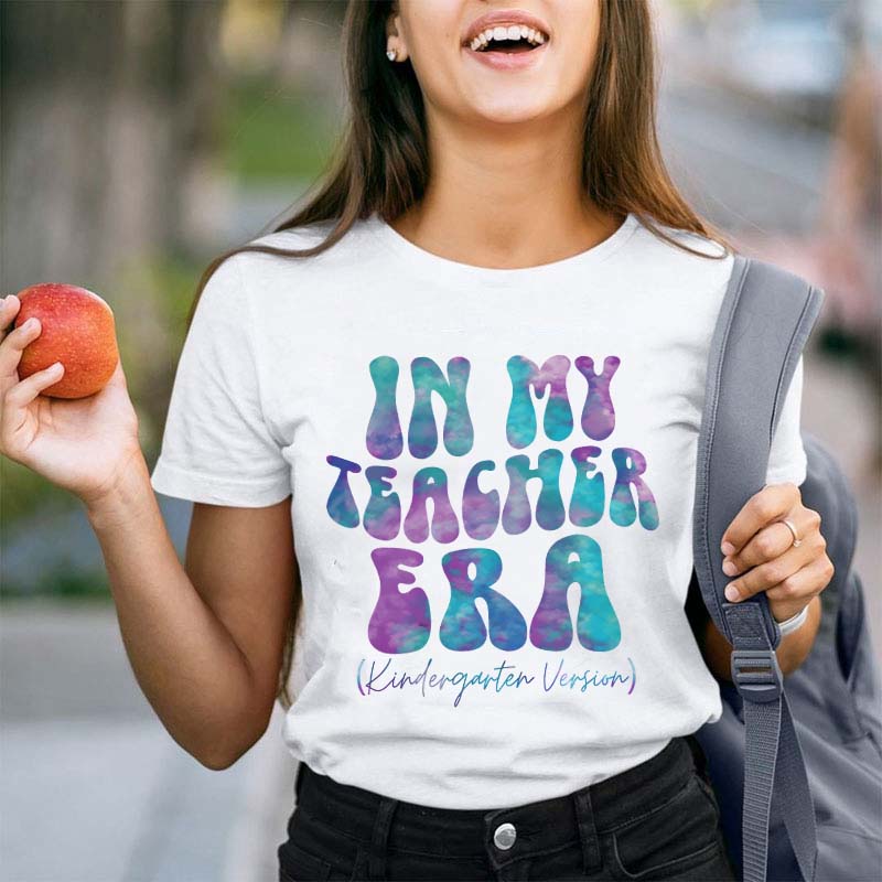 Personalized In My Teacher Era Teacher T-Shirt
