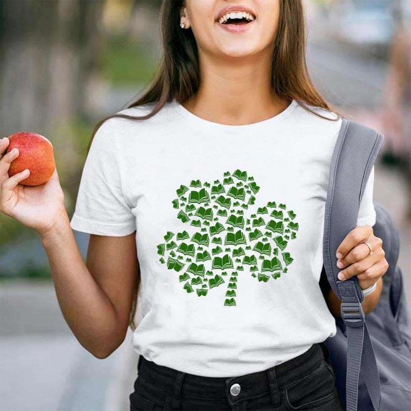 Shamrock Books Teacher T-Shirt