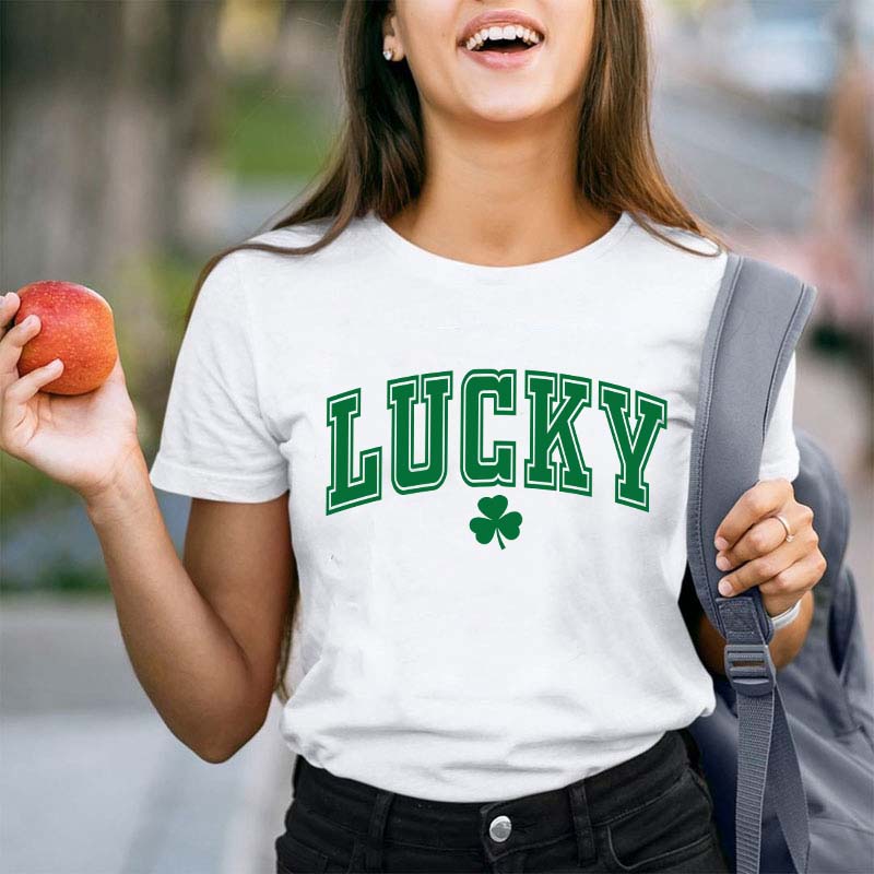 Lucky Shamrock Teacher T-Shirt