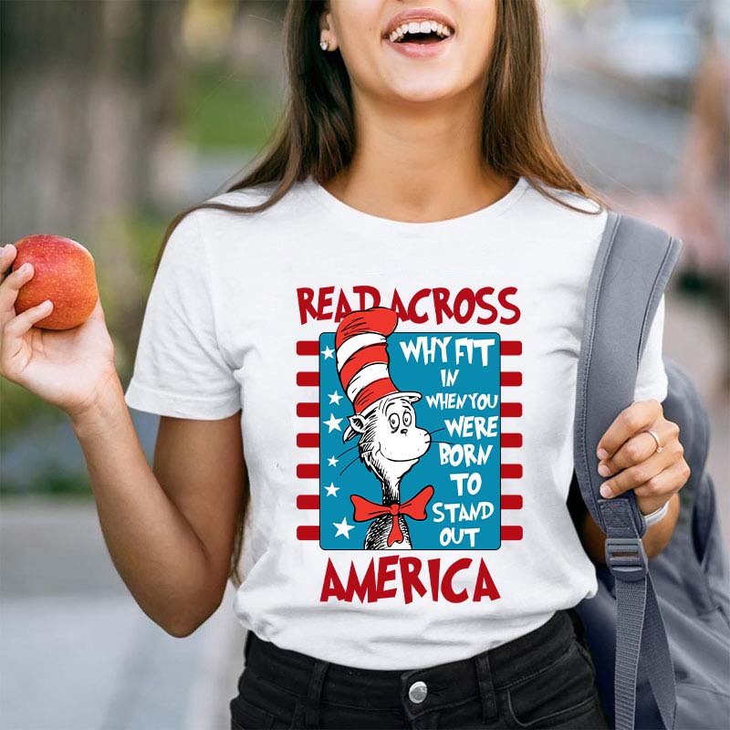 Read Across America Teacher T-Shirt