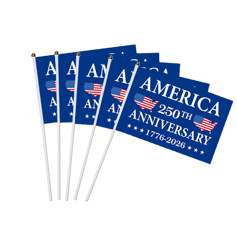 America 250th Anniversary 1776-2026 Teacher Handheld Flags