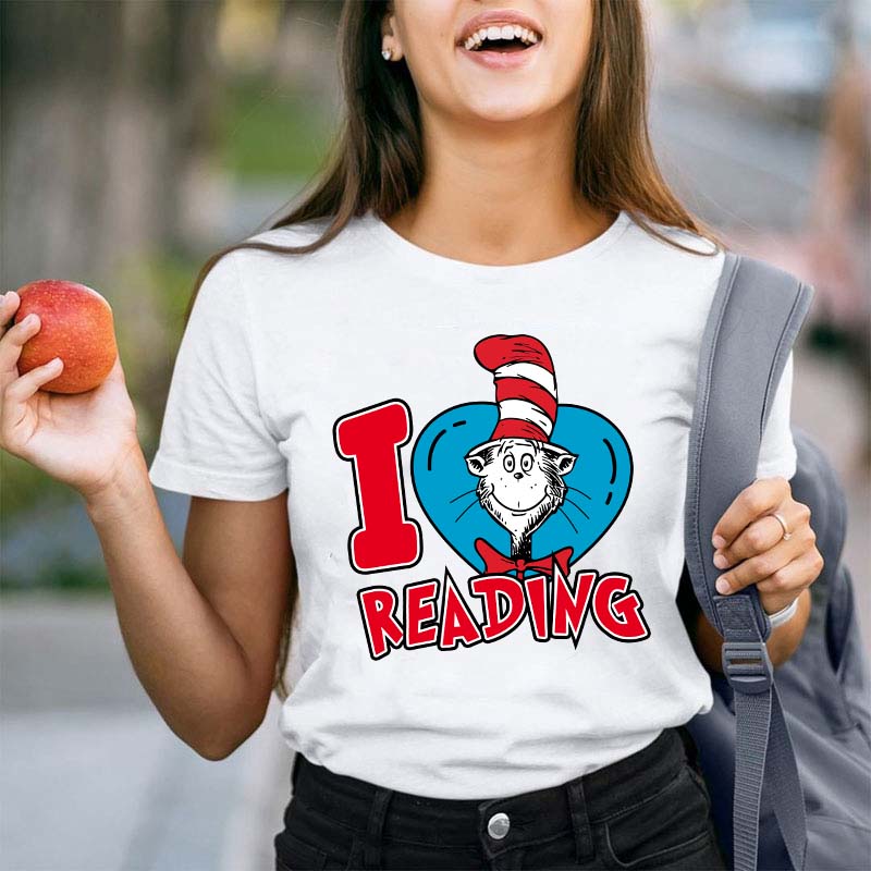 I Love Reading Teacher T-Shirt
