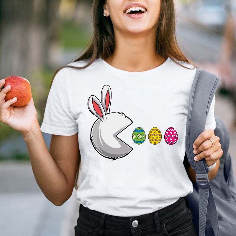 Egg Hunter Rabbit Teacher T-Shirt