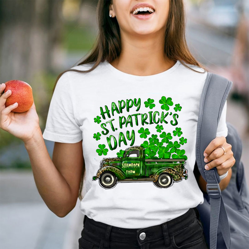 Happy St Patrick's Day Teacher T-Shirt
