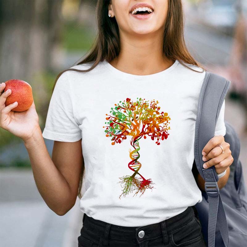 DNA Trees Teacher T-Shirt