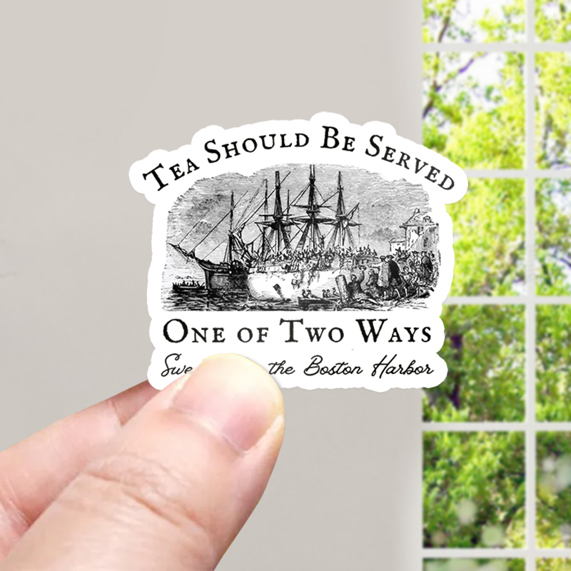 Tea Should Be Served One Of Two Ways Teacher Stickers