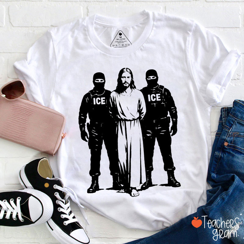 Abolish Ice Teacher T-Shirt