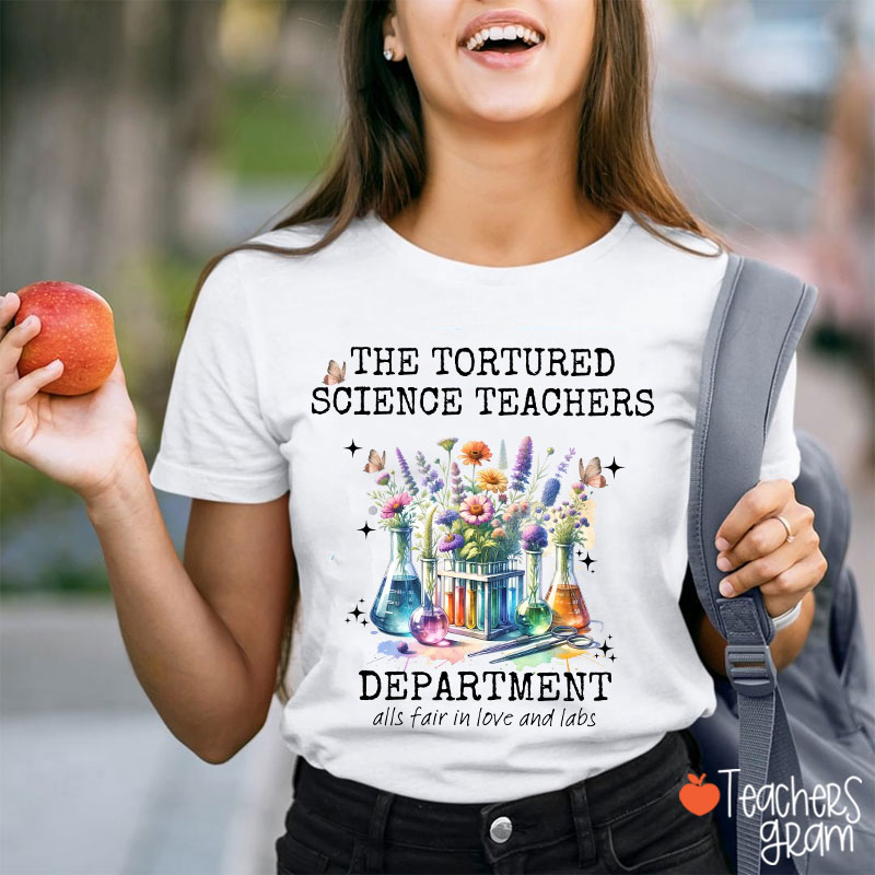 The Tortured Science Department Teacher T-Shirt