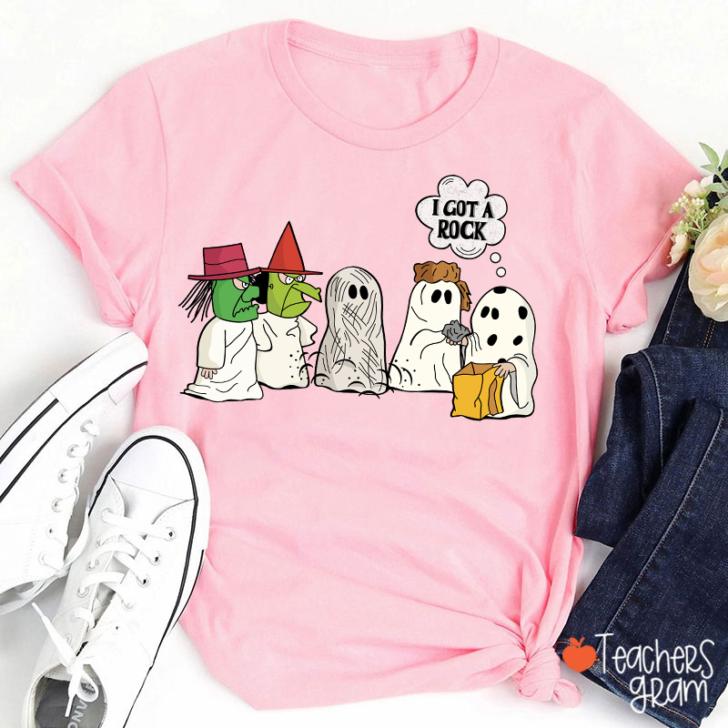 I Got A Rock Halloween Teacher T-Shirt