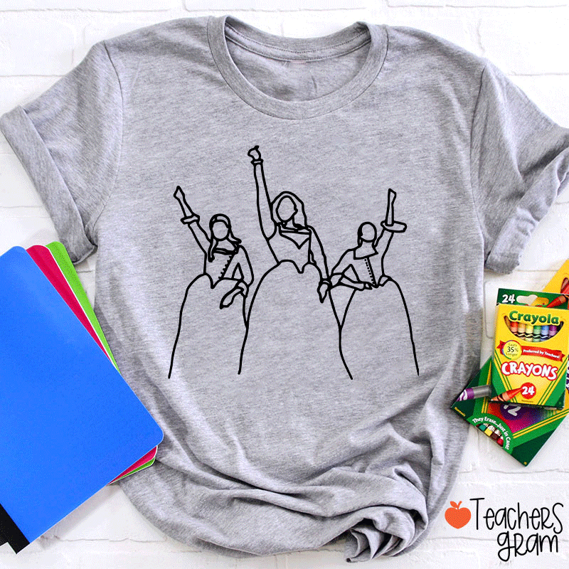 Hamilton Silhouette Teacher T-shirt