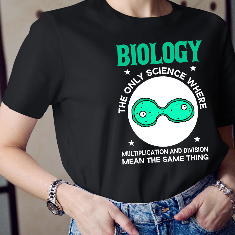 Biology Science Teacher T-Shirt
