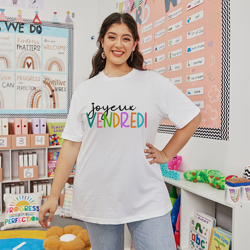 Joyeux Vendredi  French Teacher T-Shirt
