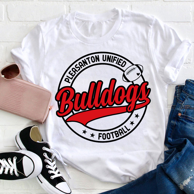 Personalized Ball Icon And Mascot Teacher T-Shirt