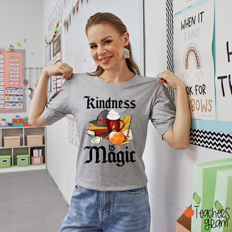 Kindness Is Magic Peach T-Shirt