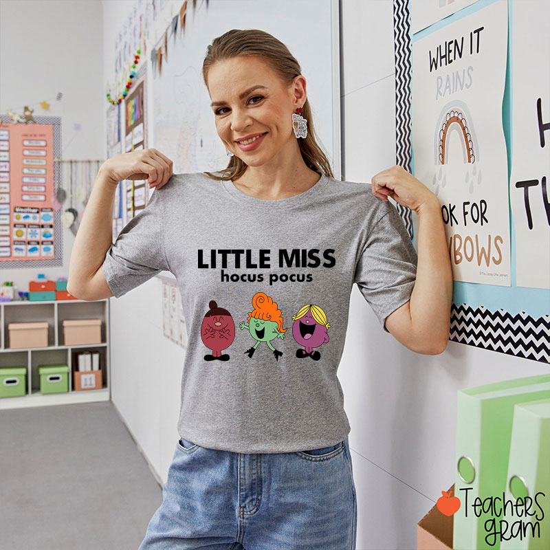 Little Miss Hocus Pocus Halloween T-Shirt