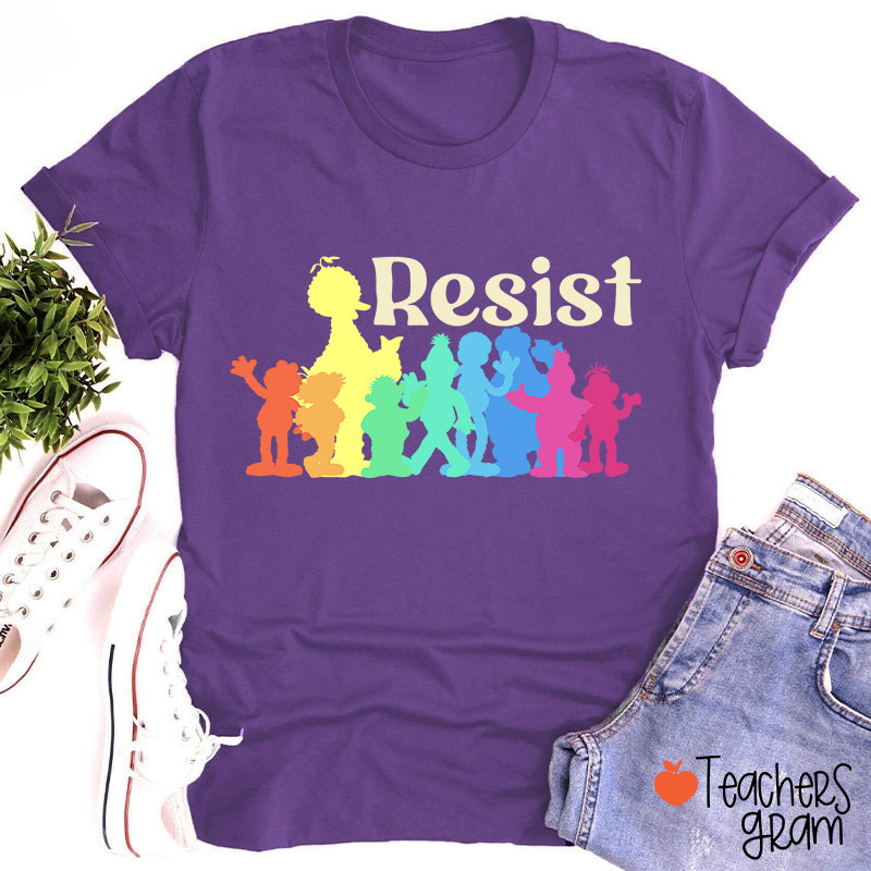Resist Equal Rights Teacher T-Shirt
