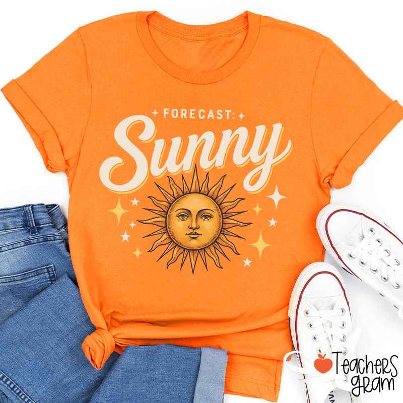 Personalized Celestial Weather Group Shirts Teacher T-Shirt