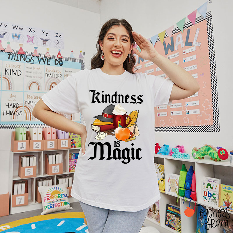 Kindness Is Magic Peach T-Shirt