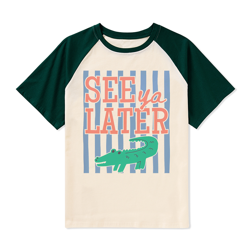 See Ya Later Teacher Raglan T-Shirt