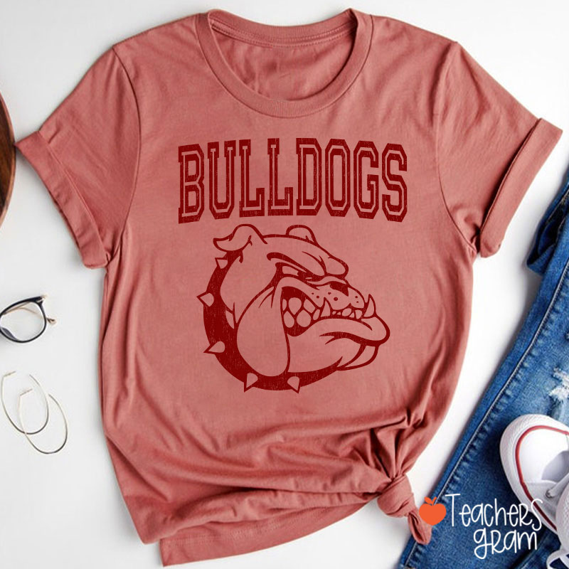 Personalized Mascot Comfort Colors School Spirit Teacher T-Shirt
