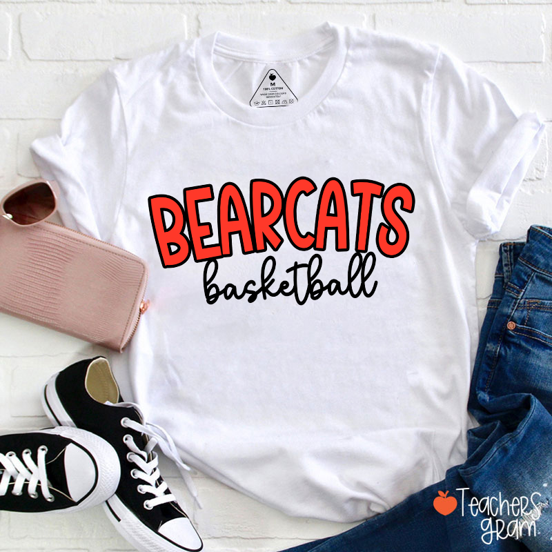 Personalized Mascot And Sport School Spirit Teacher T-Shirt