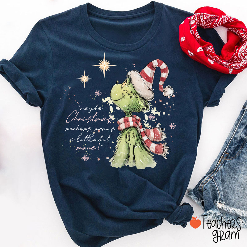 Vintage Mean Guy Character Teacher T-Shirt