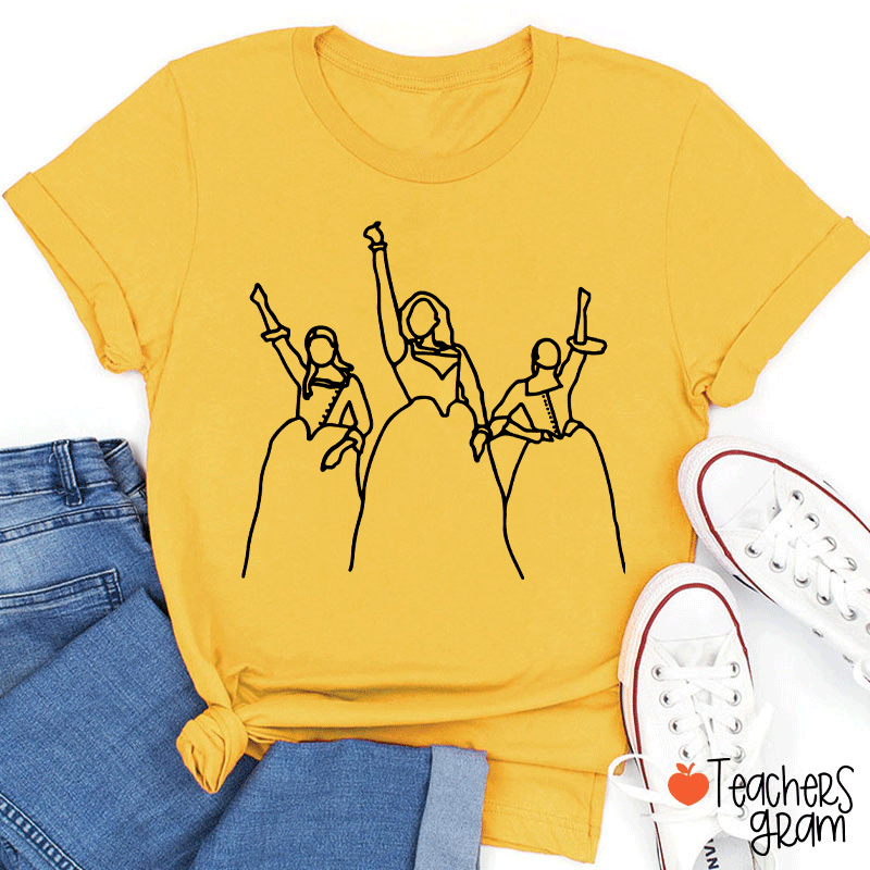 Hamilton Silhouette Teacher T-shirt