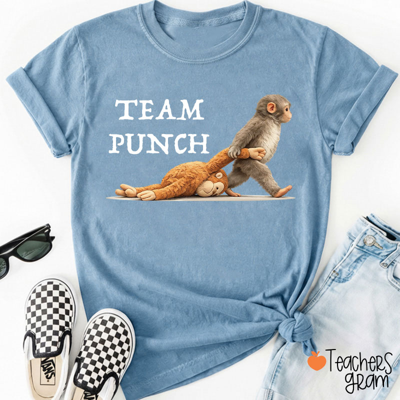 Team Punch Comfort Colors Teacher T-Shirt