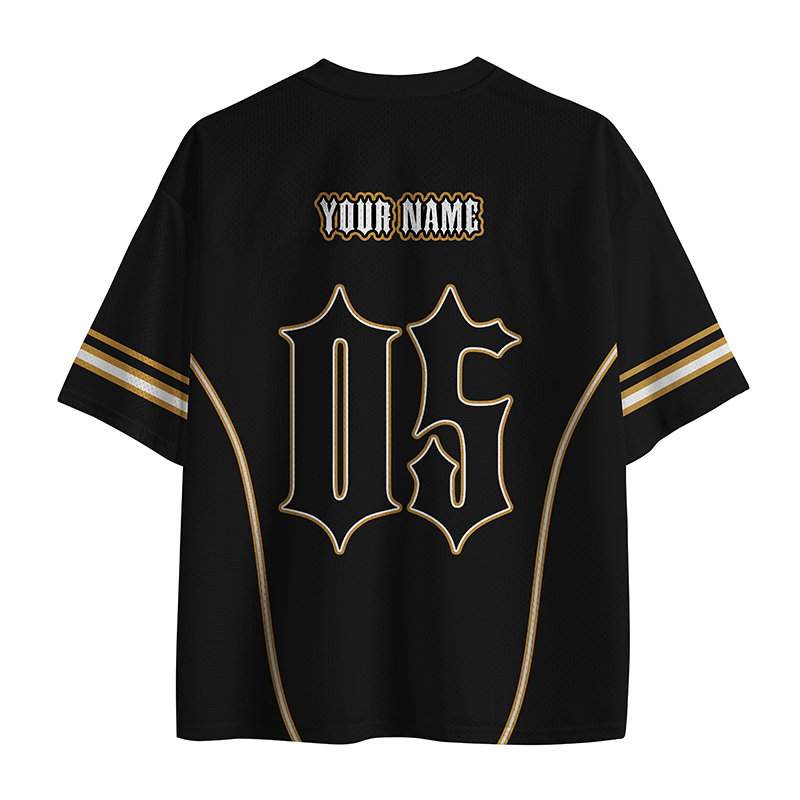 Personalized School Name Design Fonts Teacher Mesh Jersey