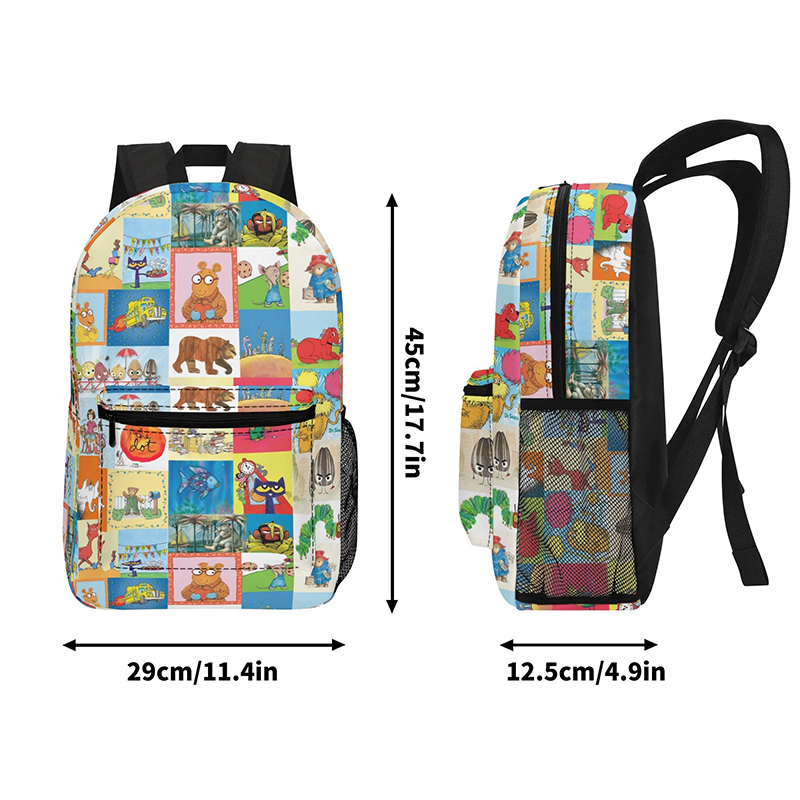 I Still Read Children's Books Teacher Printed Backpack