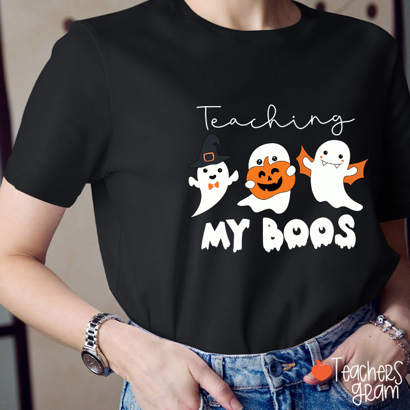 Teaching My Boos Cute Ghost  T-Shirt